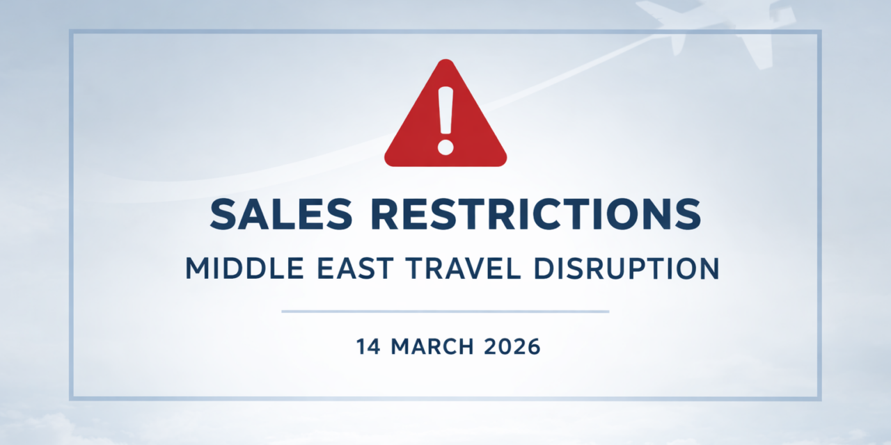 Sales Restrictions – Middle East
