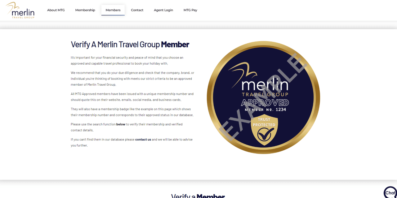 MTG Website Agent Verification Directory